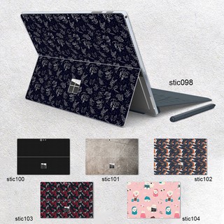 Skin dán hình Hoa văn sticker x17 cho Surface 3 2015; Go, Go 2, Go 3; Pro 2 3 4 5 6 7 8 9 X