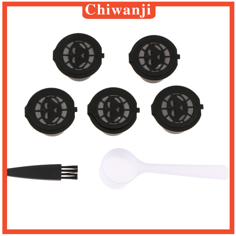 [CHIWANJI]Coffee Capsules Filter  for Nespresso Machine Coffee Maker, Reusable