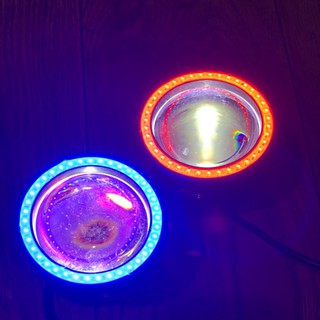Đèn Led U7 Mắt Cú Đỏ Và Xanh