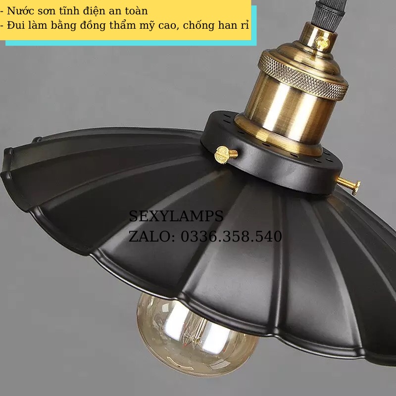 Đèn Thả Bàn Ăn Đẹp Cao Cấp Chung Cư, Quán cafe, Nhà Hàng. Tặng Bóng Led Thủy Tinh Cao Cấp