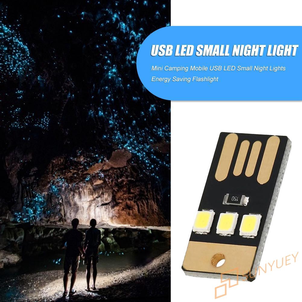 Đèn Led Usb Mini Tiết Kiệm Năng Lượng Di Động Tiện Dụng Mang Theo Cắm Trại