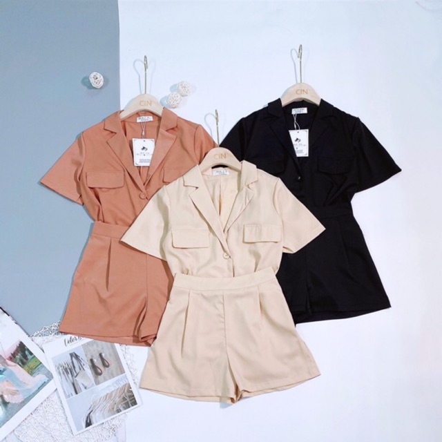 Sét cổ vest 3 màu cực xinh