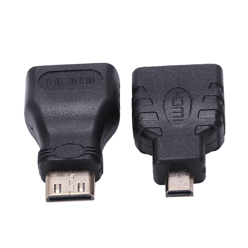 Cáp Chuyển Đổi 3 Trong 1 Hdmi Sang Mini & Micro Hdmi V1.4 0.5m Màu Đen | BigBuy360 - bigbuy360.vn