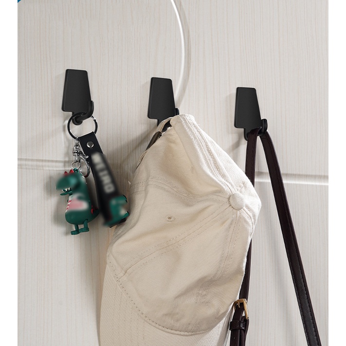 Móc Treo Khăn / Chìa Khóa / Dù / Đồ Dùng Dán Tường Bằng Inox Chống Ẩm Tiện Dụng
