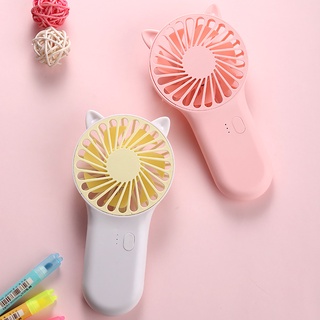 Quạt cầm tay Mini Summer Fan siêu dễ thương với 3 chế độ gió tích hợp pin 800mAh