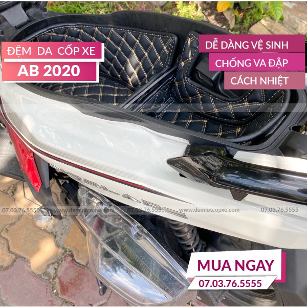 Lót Cốp Cách Nhiệt Honda Airblade 2020-2021 - Nguyên Cốp - Độ Bền Cao - Bảo Hành 1 Năm ( Đường May, Lỗi Do Sản Xuất)