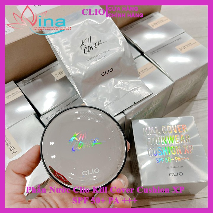 Phấn Nước Clio Kill Cover Founwear Cushion XP Professional 15g