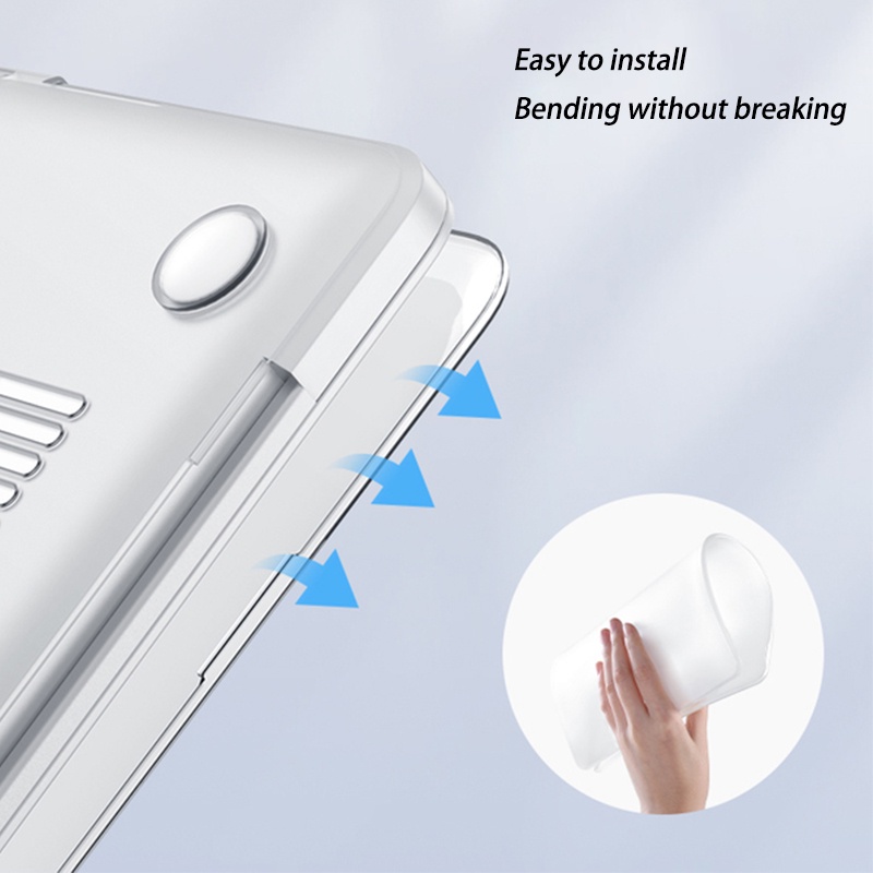 Ốp Lưng TPU Trong SuốT VớI BàN PhíM ĐộC ĐáO Cho MacBook Air 13 inch 2020 M1 A2337 Pro 13 M1 A2338
