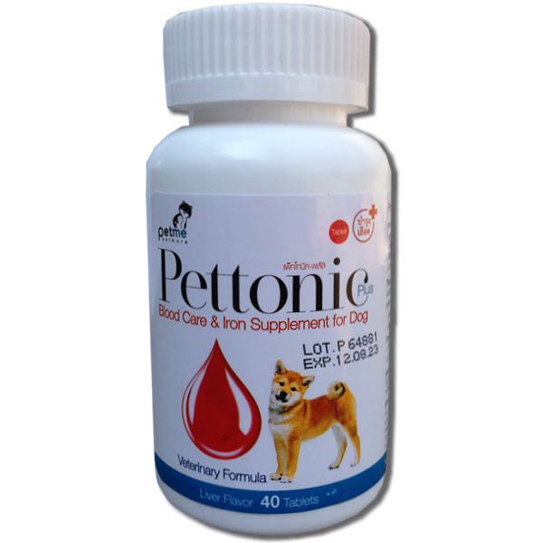 Pettonic, bổ máu, bổ sung vitamin B1 dành cho thú cưng