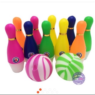 BoLing 10 Chai Kèm 2 Bóng To Cho Bé