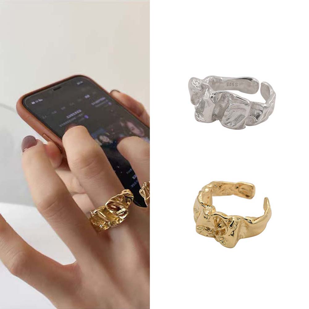 Nhẫn Đeo Tay Kim Loại Phong Cách Âu Mỹ Cho Nữ