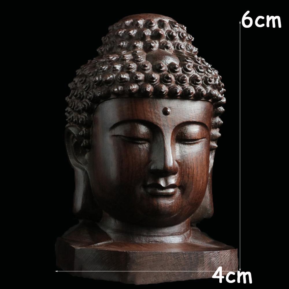 Tượng gỗ điêu khắc hình Phật Thích Ca Để Bàn
