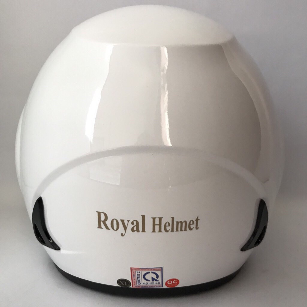 Mũ bảo hiểm Royal M01 (Trắng Bóng)