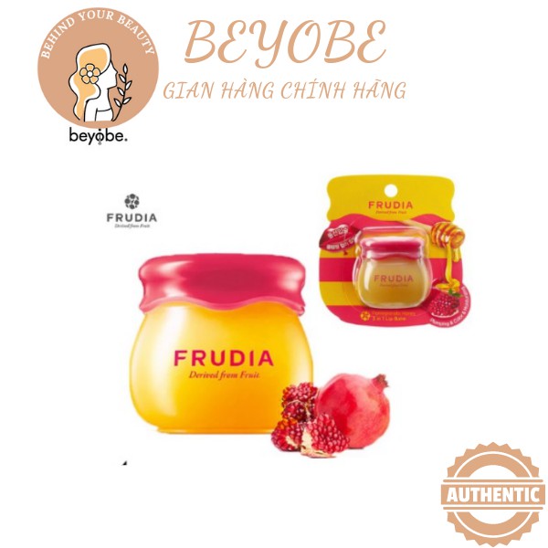 [SĂN SALE- CHÍNH HÃNG-DATE 2024] Son Dưỡng Môi 3 trong 1 Thạch Lựu và Mật Ong Frudia Pomegranate Honey 3 in 1 Lip Balm 1
