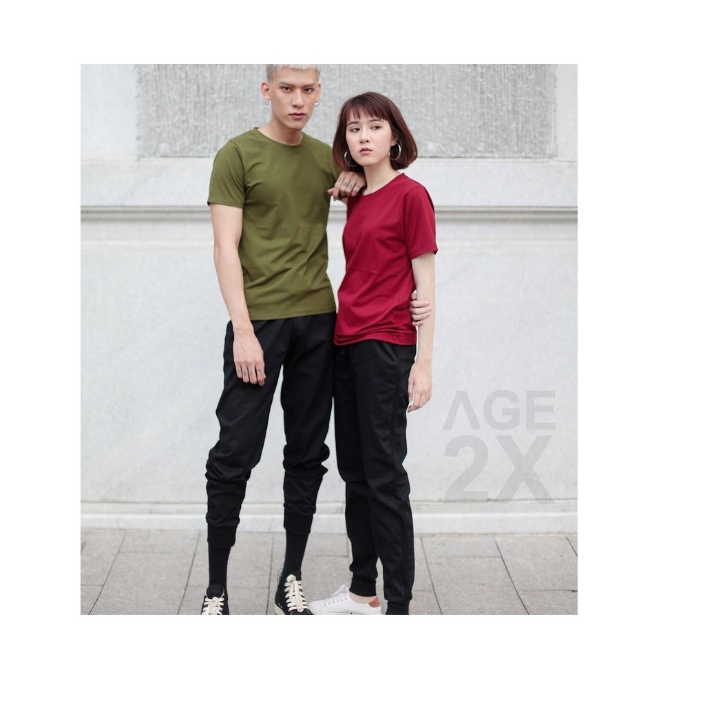 ÁO THUN TRƠN CỔ TRÒN NHIỀU MÀU TAY NGẮN NAM NỮ N8M9