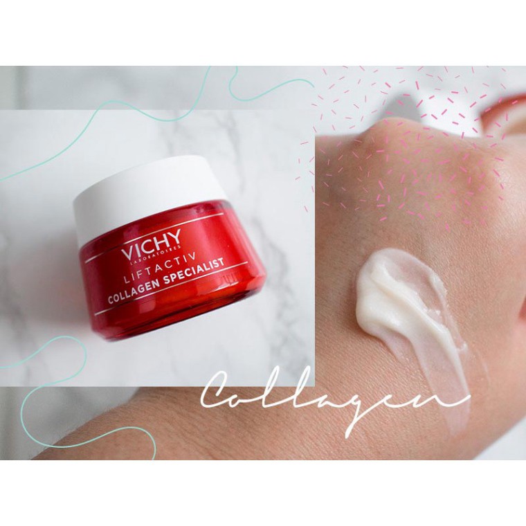 [CHÍNH HÃNG] Kem dưỡng ngăn ngừa lão hóa Vichy Liftactiv Collagen Specialist 50ml