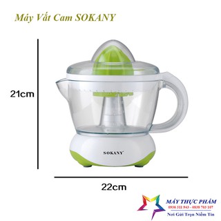 Máy vắt cam, máy ép cam Sokany