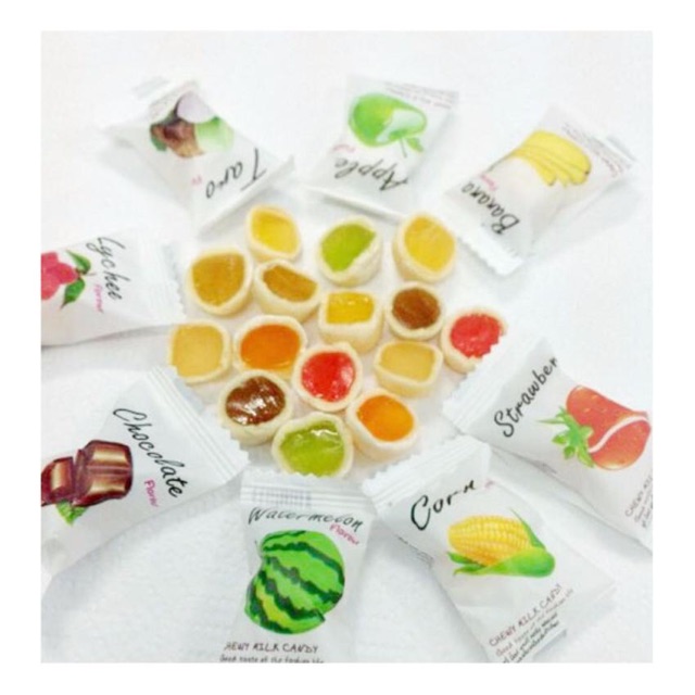 Kẹo milk soft candy Thái Lan 320g