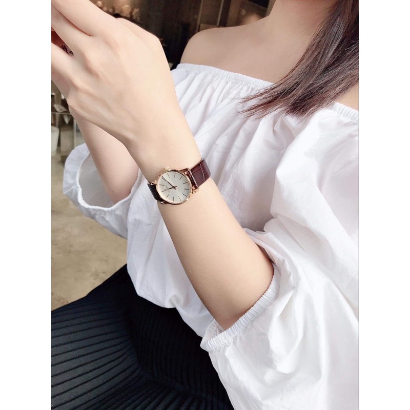 Đồng hồ nữ Calvin Klein mặt 31mm, dây da
