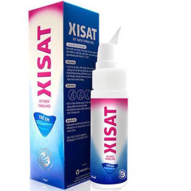 ✅ Xịt muối biển XISAT