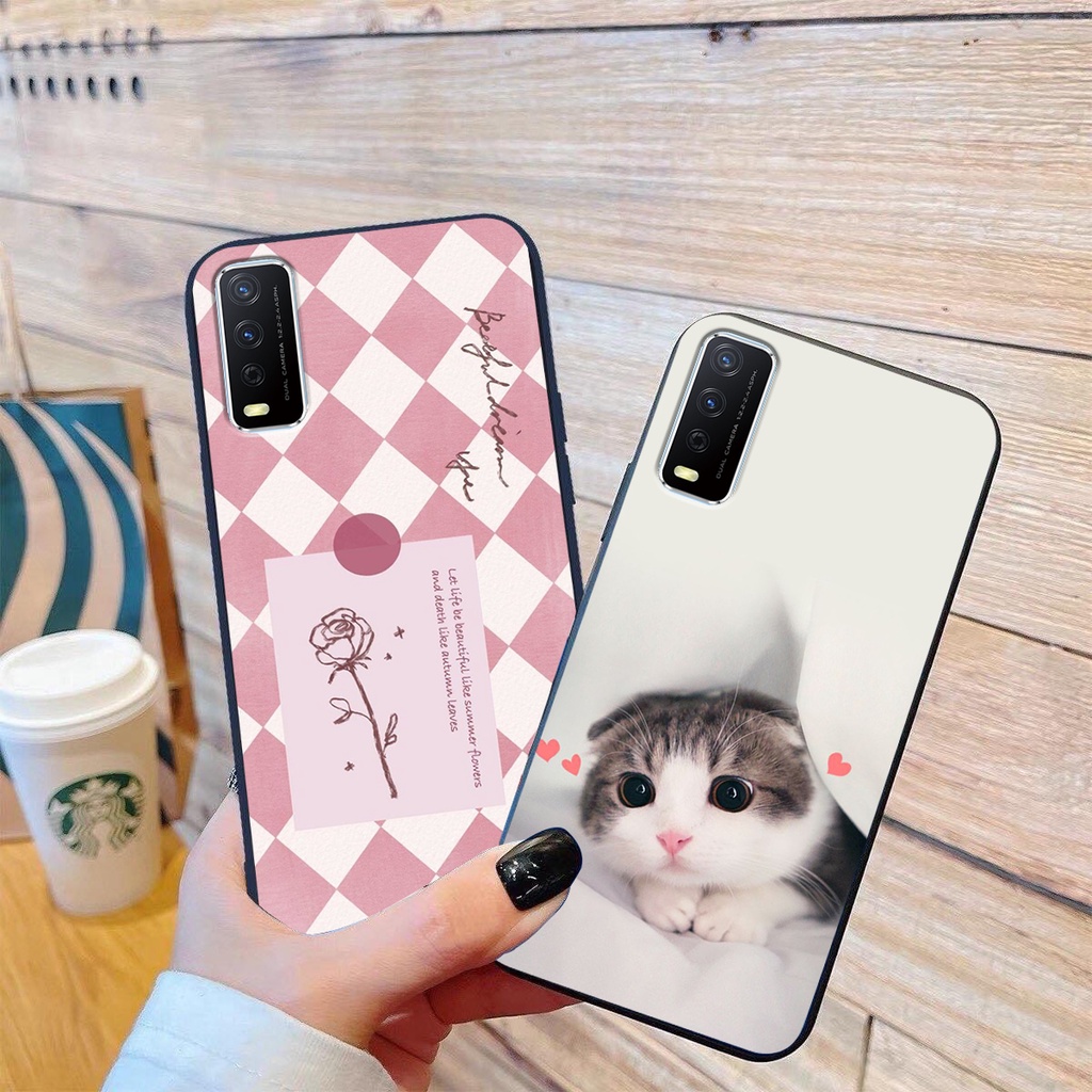 Ốp lưng Vivo Y12S 2021 / Y33 / Y33S in hình cao cấp mẫu kẻ caro,mikenbe@r siêu hot