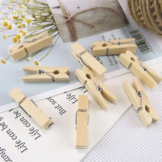 Kẹp gỗ treo ảnh 35mm decor trang trí phòng - August Decor