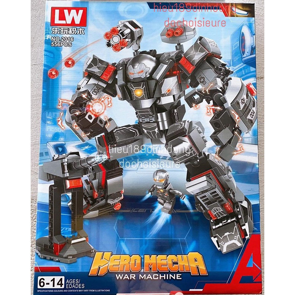 Lắp ráp xếp hình 2016 : Bộ giáp War Machine