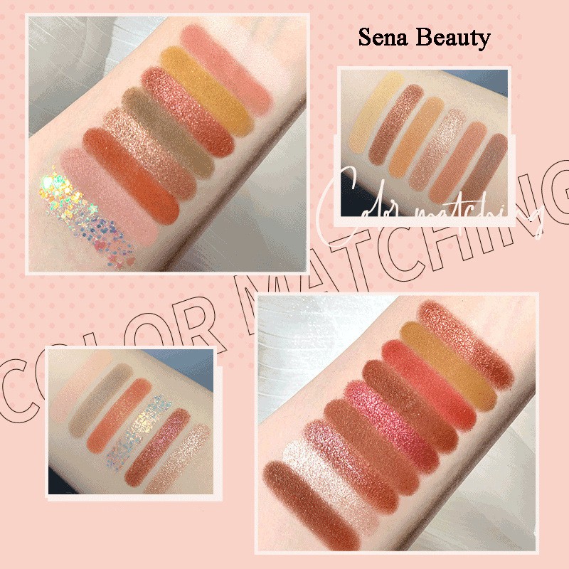 Bảng phấn mắt nhũ lì 18 ô Faiccia Party Time Senabeauty | BigBuy360 - bigbuy360.vn