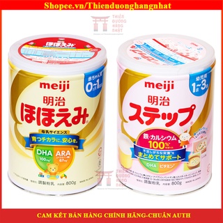 Sữa bột Meiji lon, sữa Meiji Nhật Bản sữa công thức pha sẵn cho bé Nhật Bản 800g