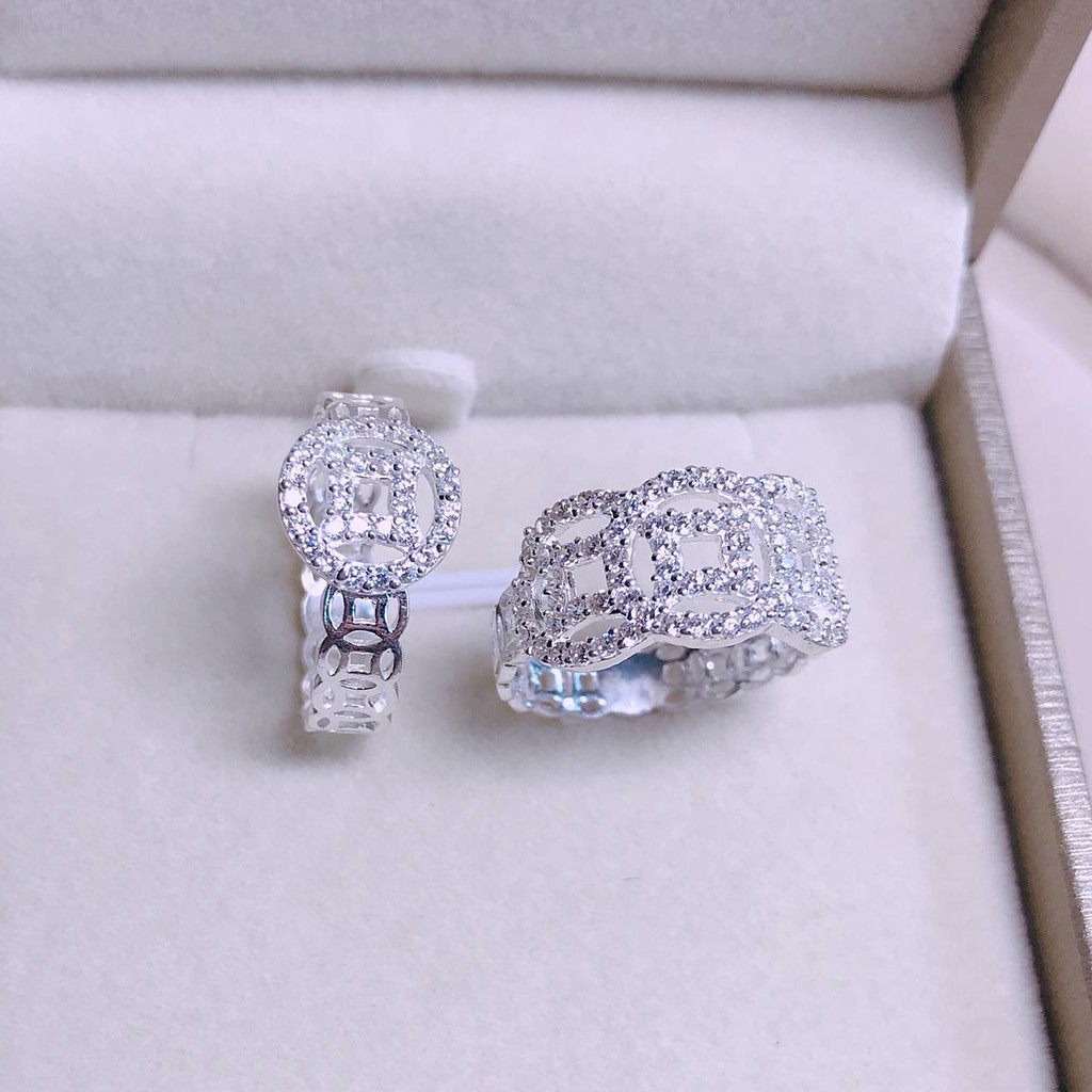 Nhẫn  Tài Lộc Kim Tiền Bạc Ta Đẹp 925 💍💍💍