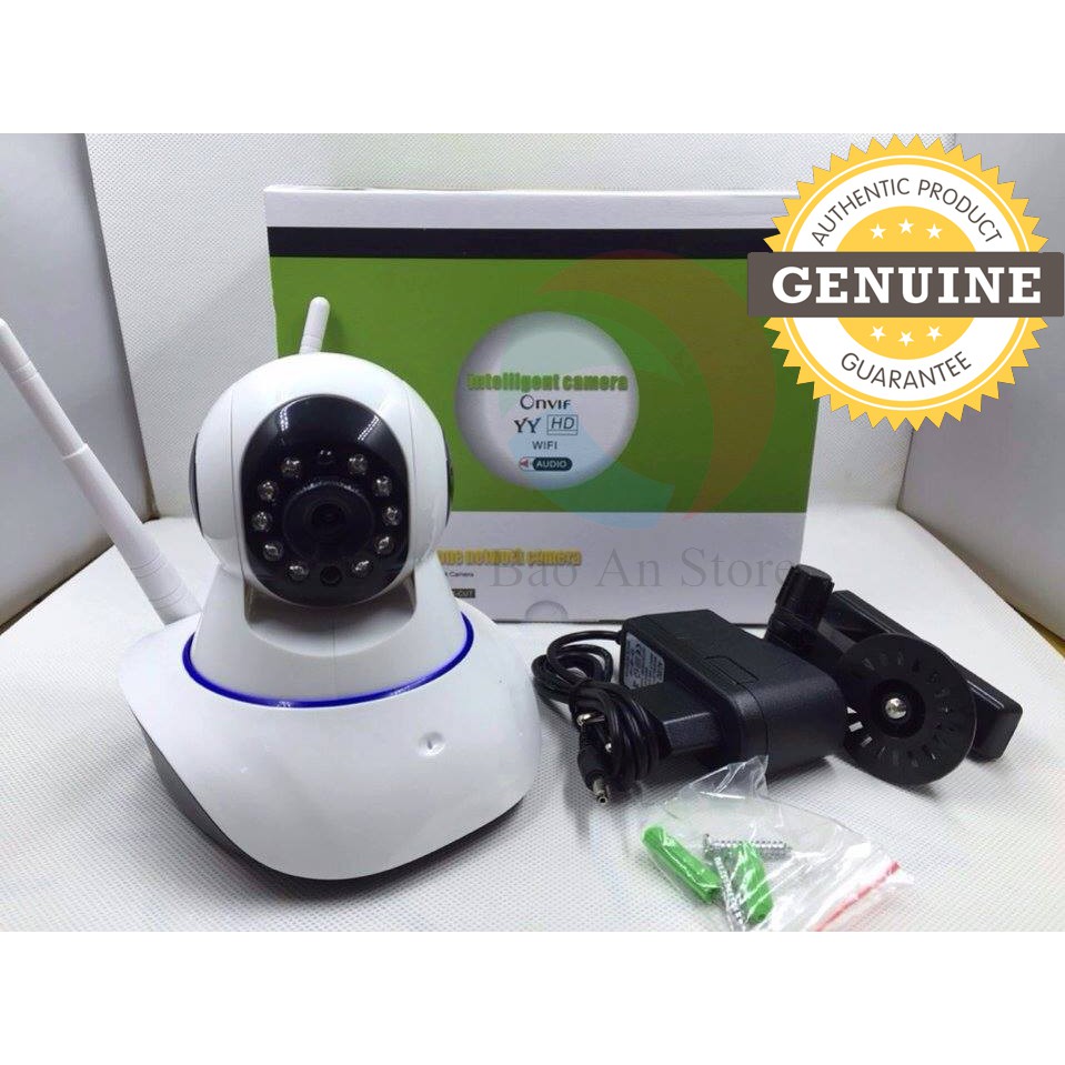 Camera 3 râu IP wifi ONVIF độ phân giải HD có chức năng IR-cut và WPS xịn xò