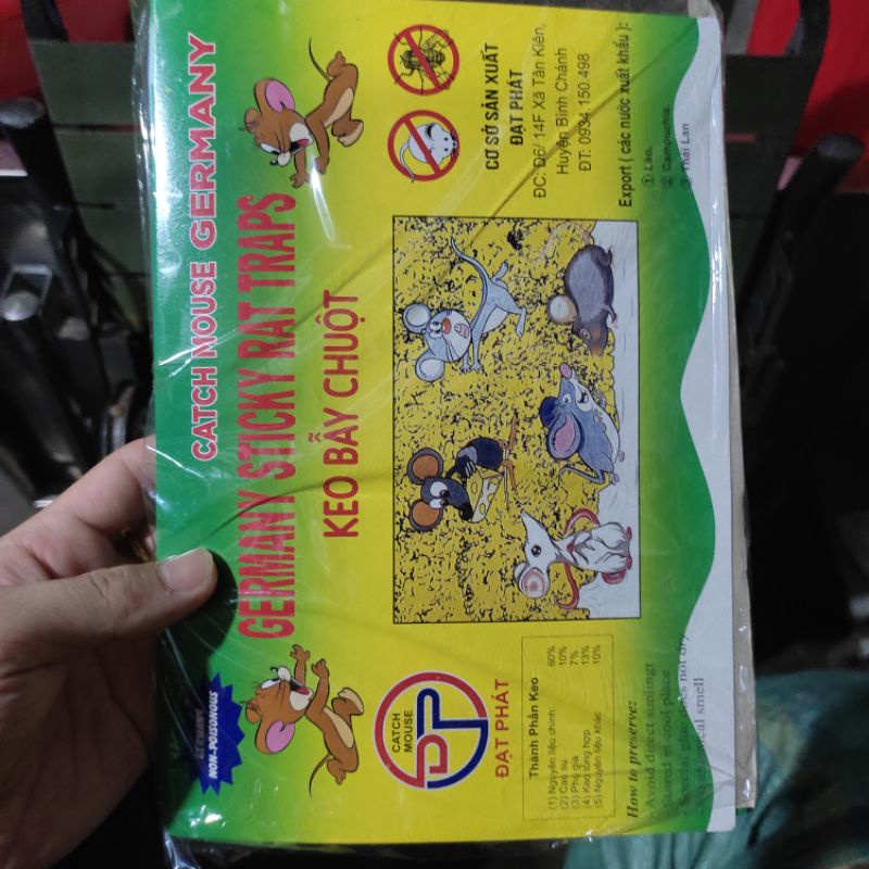 Miếng keo dính chuột hàng việt nam đạt phát