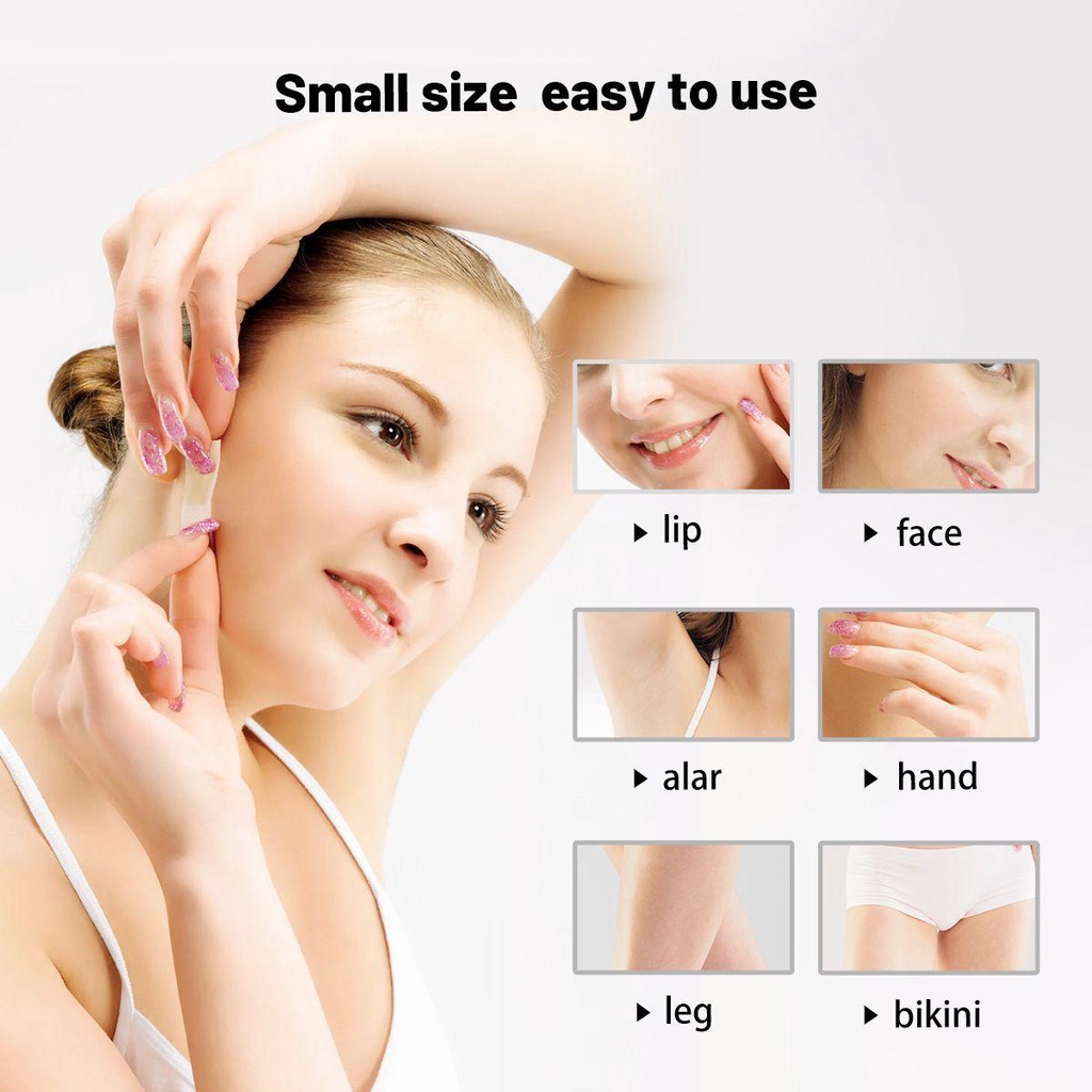 Miếng Dán Wax Lông Cơ Thể Thiết Kế Hai Mặt Tiện Dụng