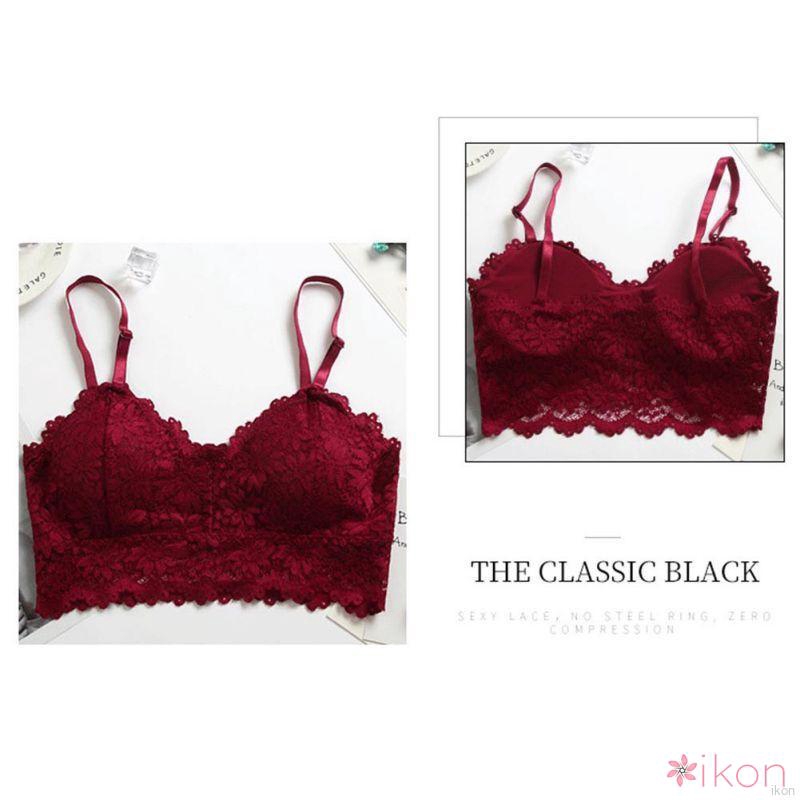 ✨Ikon Áo ngực nữ 2 dây phối ren