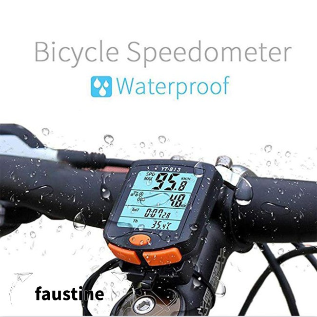 Practical Wireless Bike Cycling Bicycle Computer Backlight Odometer Speedometer