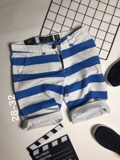 Quần Short Kaki Sọc Nam