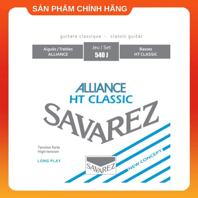 Dây guitar classic cao cấp Savarez 510MJ, 520R, 540J, 540R, 500AR chính hãng