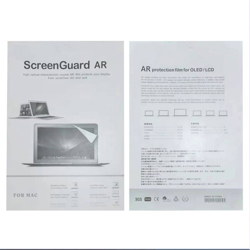 HD Bảo Vệ Màn Hình Cho MacBook Pro 14 16 inch M1 Max Pro A2442 A2485 2020 Air Pro M1 A2337 A2338 A2251 A2289