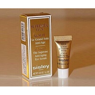 Hàng Pháp - Kem dưỡng mắt đêm Sisley supremya yeux la nuit 1ml