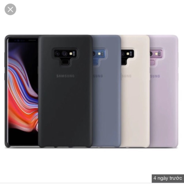 Ốp lưng hãng màu silicon cover samsung galaxy note 9