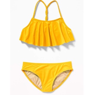 Bikini 2 mảnh xuất khẩu cho bé gái Oldnavy , UV100protect ONBG01 AMGOBET kèm hình thật