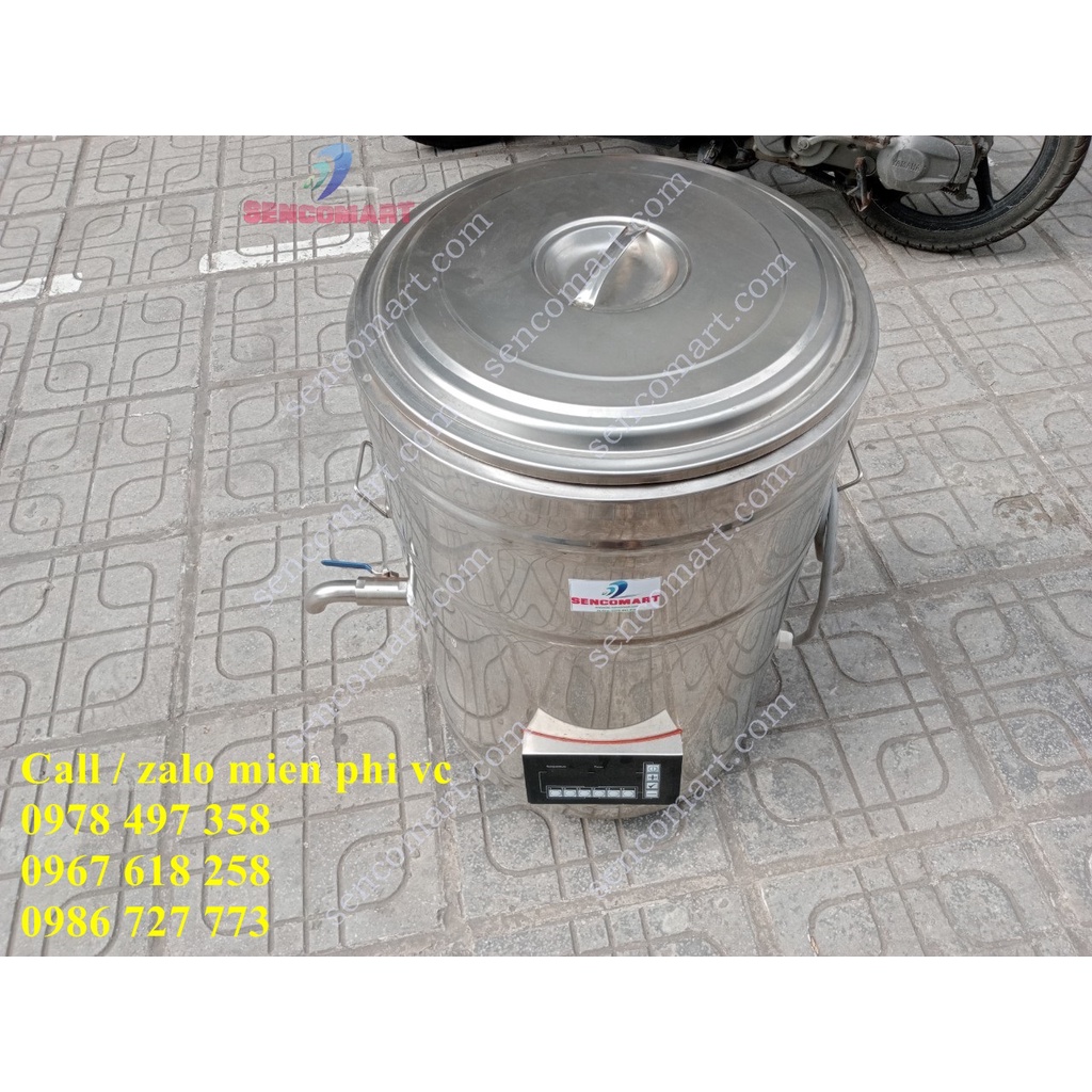 Xả kho nồi cháo, nồi hầm đủ các loại tại SENCOMART, nồi 30L, 50L, 70L, 100L