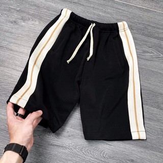 Quần short nam, quần đùi thể thao unisex kẻ sọc, Bin Store
