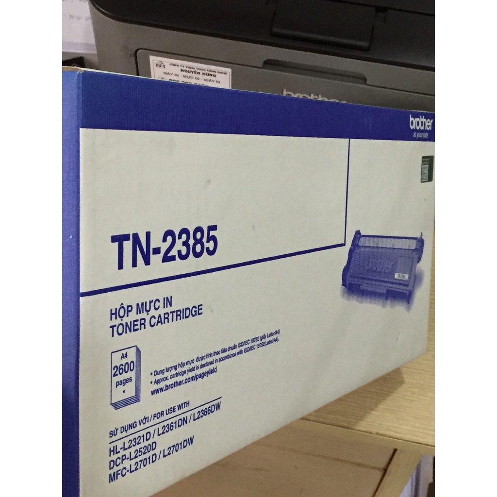 Hộp mực in Brother TN-2385 hàng chính hãng mới 100%