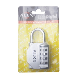 Ổ KHÓA SỐ ALEX (LOẠI 4 SỐ CÀI ĐẶT)