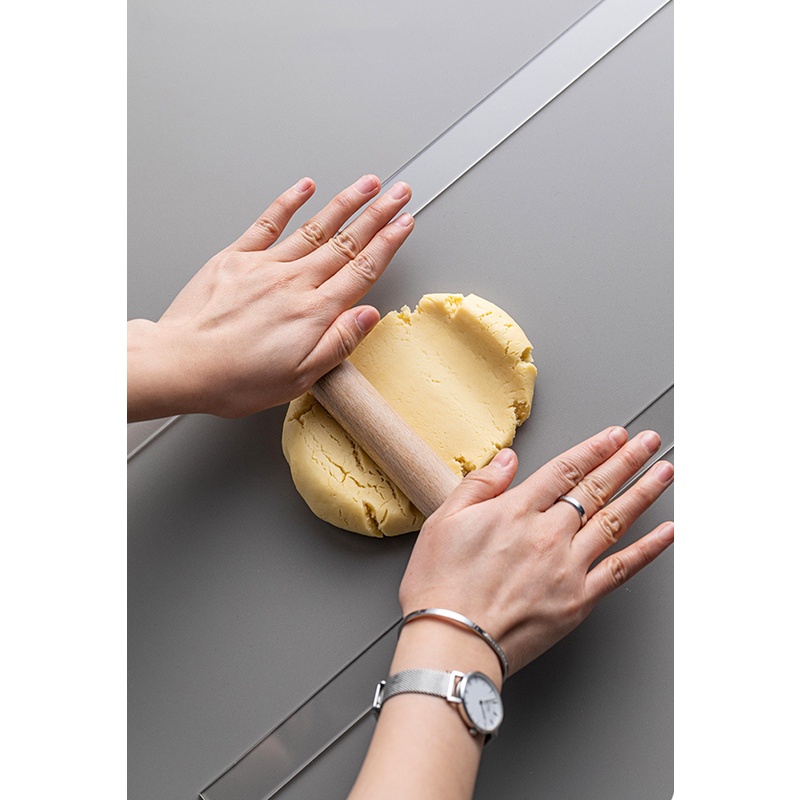 Dụng cán cán bột cookie, cán puff pastry - 3,4,5,6mm