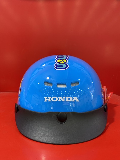 Mũ bảo hiểm trẻ em không kính Doremon Honda