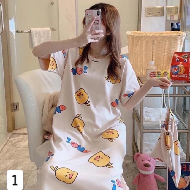 Váy ngủ nhiều mầu