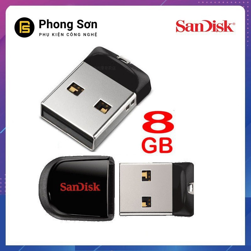 ❆USB 8GB 2.0 CZ33 FIT Sandisk