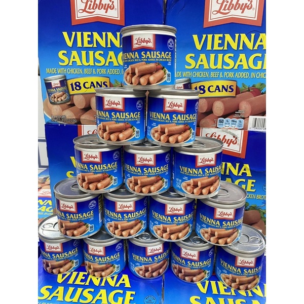 🇺🇸XÚC XÍCH LIBBYS VIENNA SAUSAGE NỔI TIẾNG CỦA MỸ